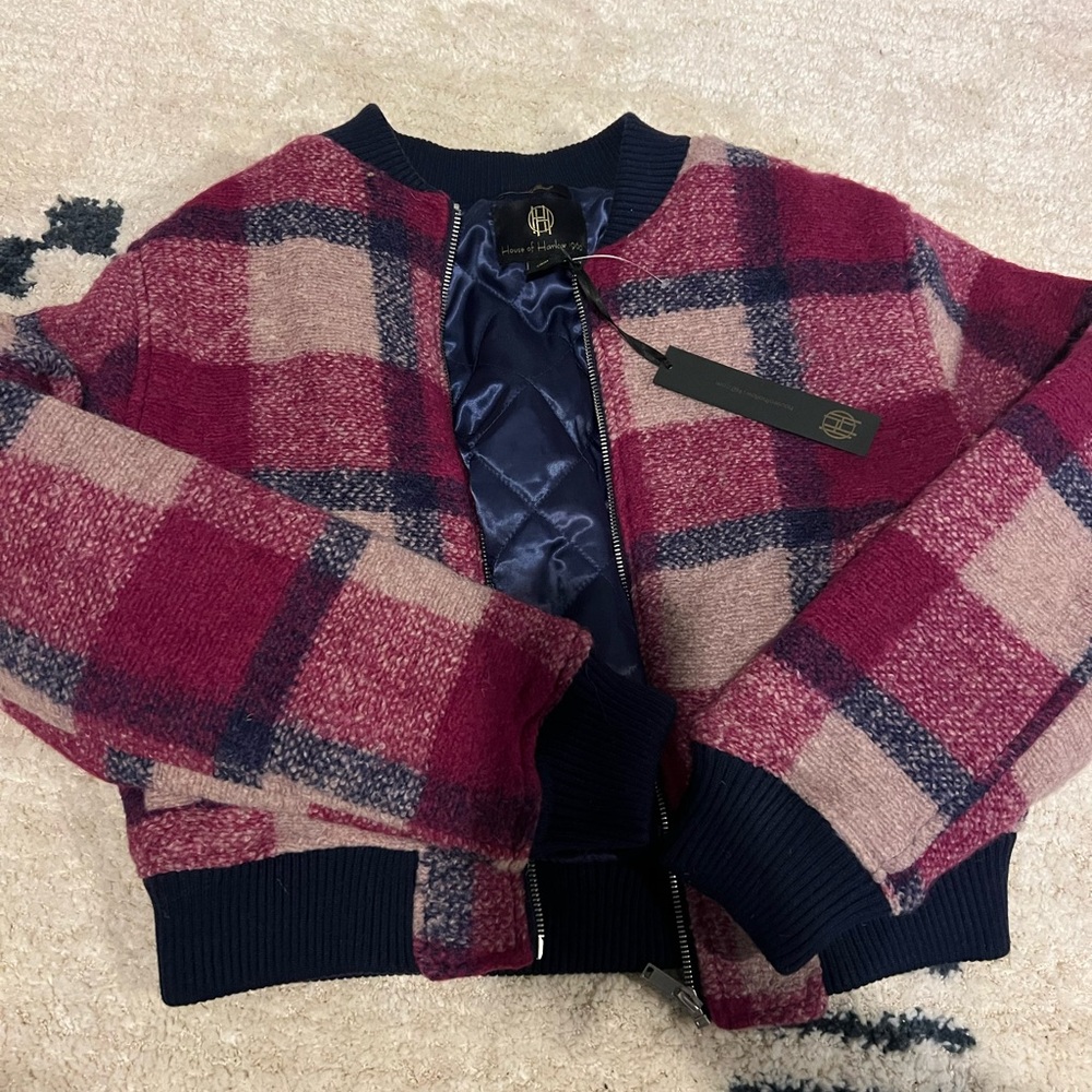 House of Harlow Bomber NWT